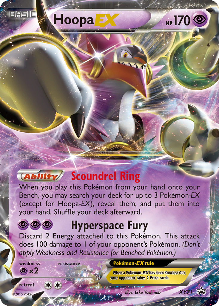 Hoopa EX (XY71) [XY: Black Star Promos] | Fandemonia Ltd