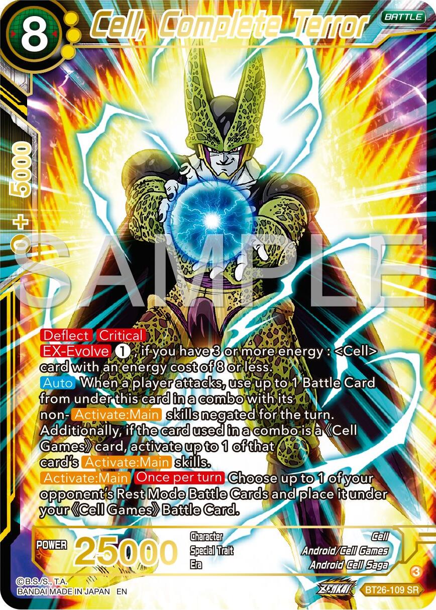 Cell Complete Terror (BT26-109) [Ultimate Advent] | Fandemonia Ltd