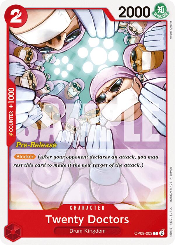 Twenty Doctors [Two Legends Pre-Release Cards] | Fandemonia Ltd