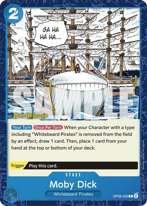 Moby Dick [Two Legends Pre-Release Cards] | Fandemonia Ltd