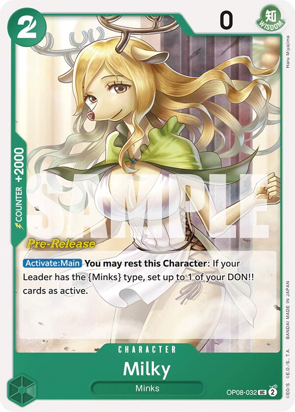 Milky [Two Legends Pre-Release Cards] | Fandemonia Ltd