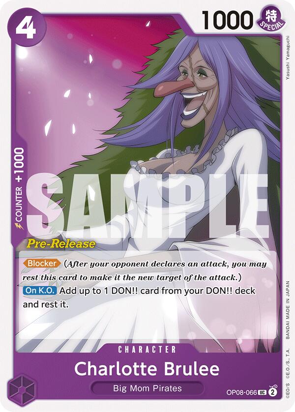 Charlotte Brulee [Two Legends Pre-Release Cards] | Fandemonia Ltd