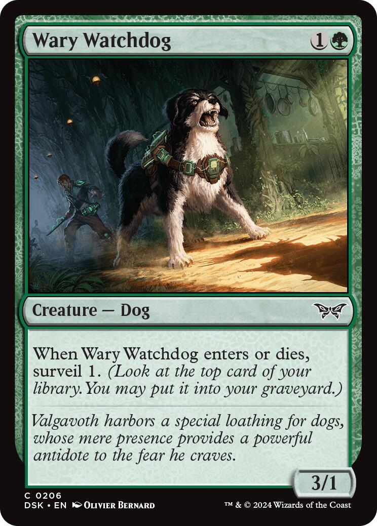 Wary Watchdog [Duskmourn: House of Horror] | Fandemonia Ltd