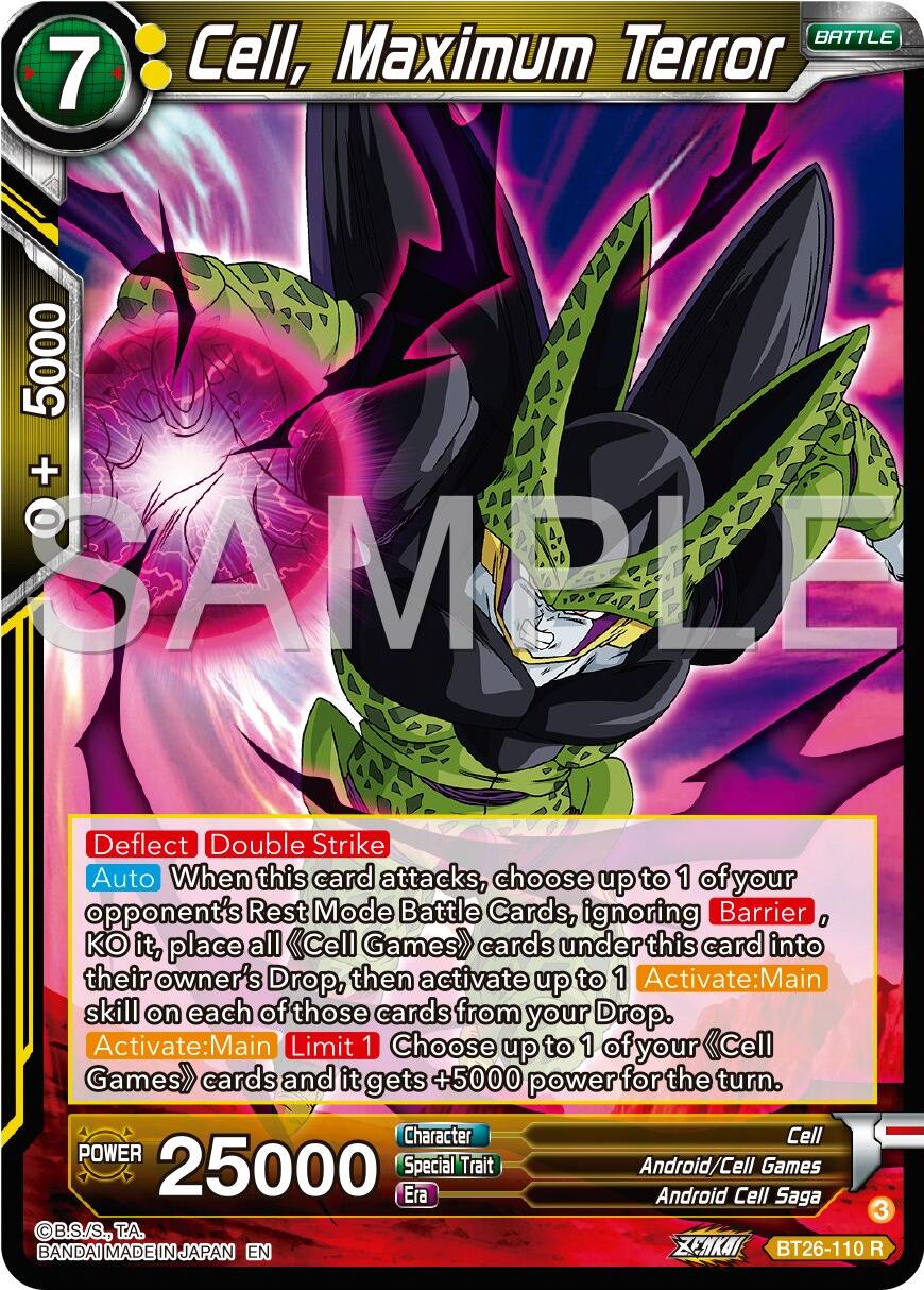 Cell, Maximum Terror (BT26-110) [Ultimate Advent] | Fandemonia Ltd