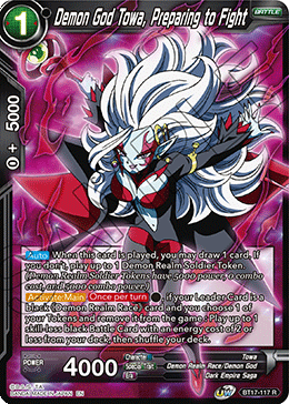 Demon God Towa, Preparing to Fight (BT17-117) [Ultimate Squad] | Fandemonia Ltd