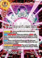 Frieza, Emperor's Final Power (BT26-003) [Ultimate Advent] | Fandemonia Ltd