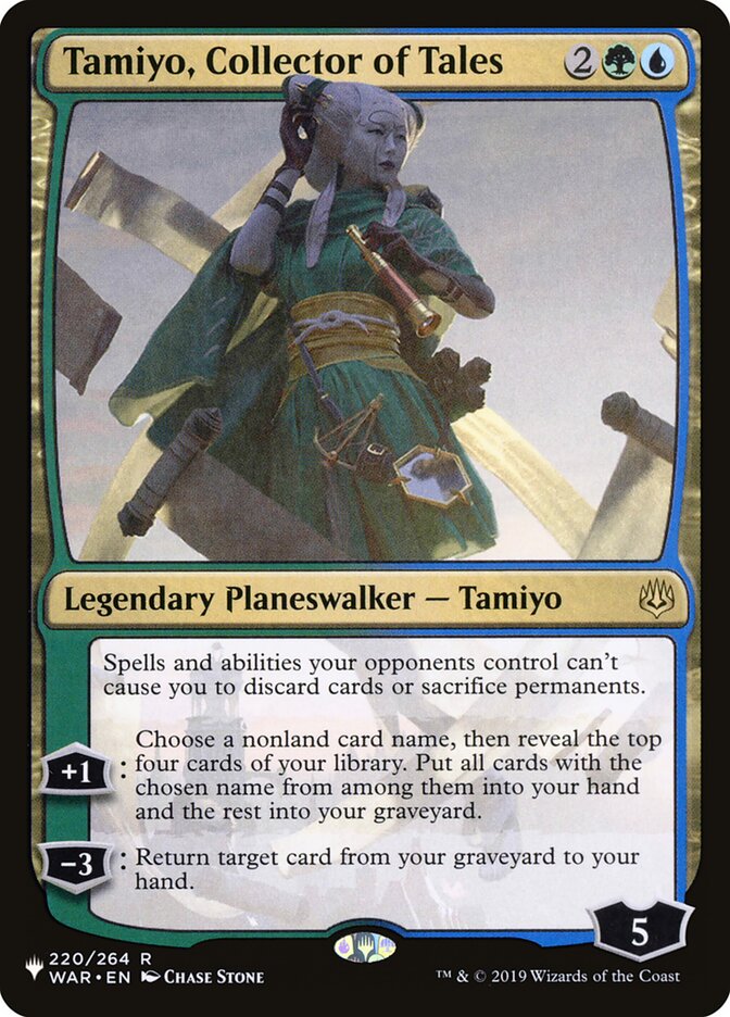 Tamiyo, Collector of Tales [The List] | Fandemonia Ltd