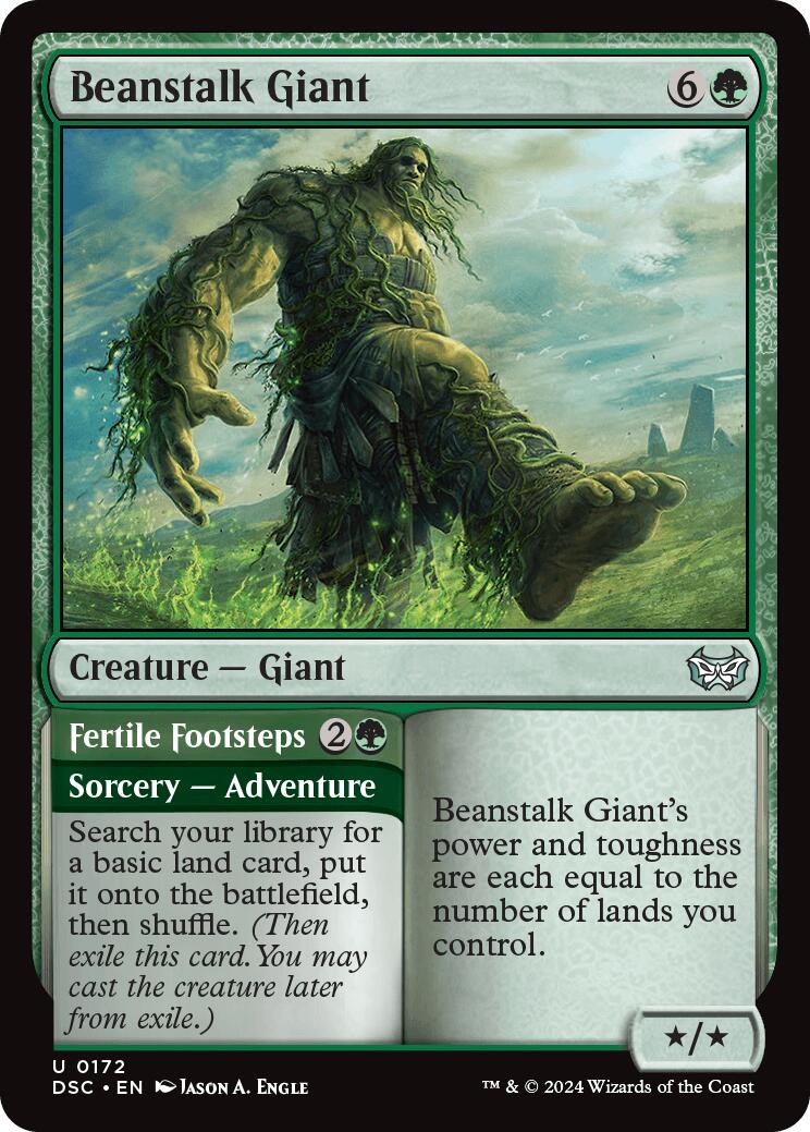 Beanstalk Giant [Duskmourn: House of Horror Commander] | Fandemonia Ltd