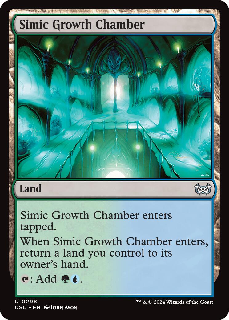 Simic Growth Chamber [Duskmourn: House of Horror Commander] | Fandemonia Ltd