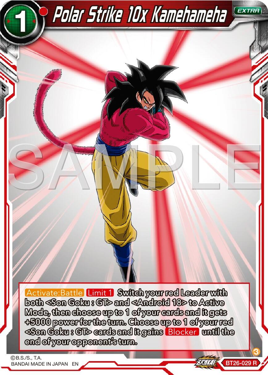 Polar Strike 10x Kamehameha (BT26-029) [Ultimate Advent] | Fandemonia Ltd