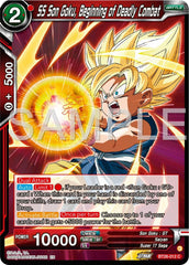 SS Son Goku, Begining of Deadly Combat (BT26-012) [Ultimate Advent] | Fandemonia Ltd