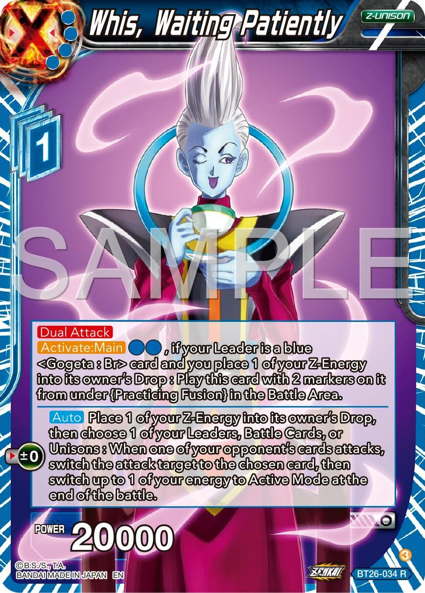 Whis, Waiting Patiently (BT26-034) [Ultimate Advent] | Fandemonia Ltd