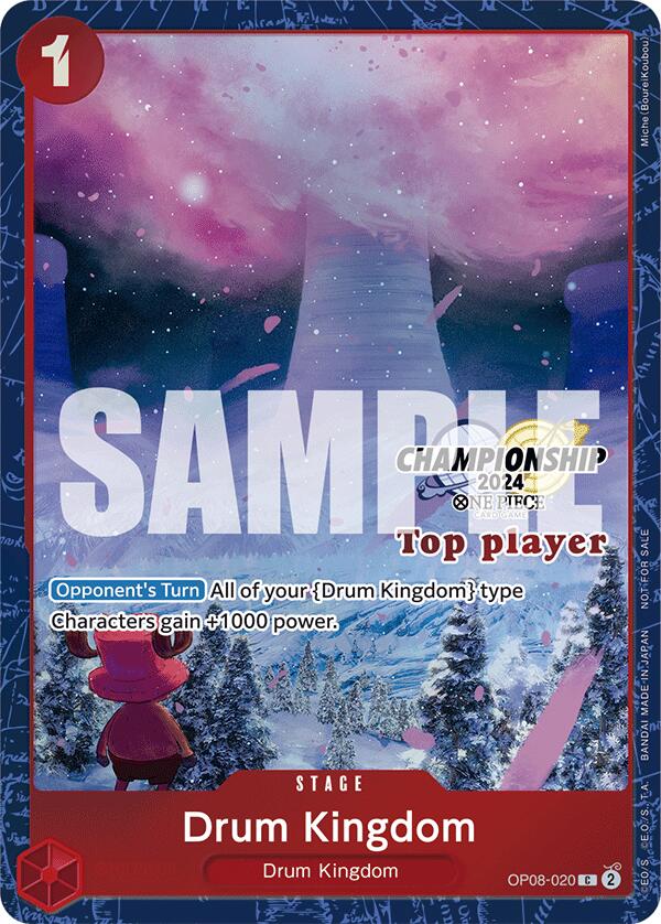 Drum Kingdom (Championship 2024 Top Player Pack) [One Piece Promotion Cards] | Fandemonia Ltd