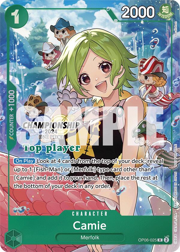 Camie (Championship 2024 Top Player Pack) [One Piece Promotion Cards] | Fandemonia Ltd