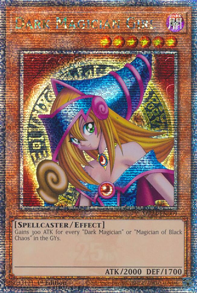 Dark Magician Girl [MP24-EN009] Quarter Century Secret Rare | Fandemonia Ltd