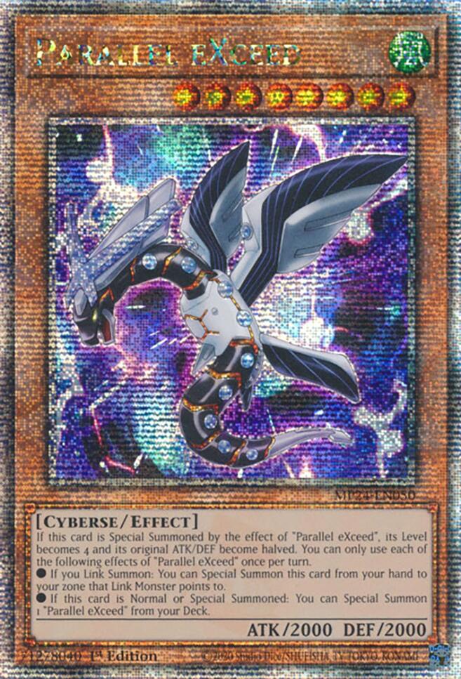 Parallel eXceed [MP24-EN050] Quarter Century Secret Rare | Fandemonia Ltd