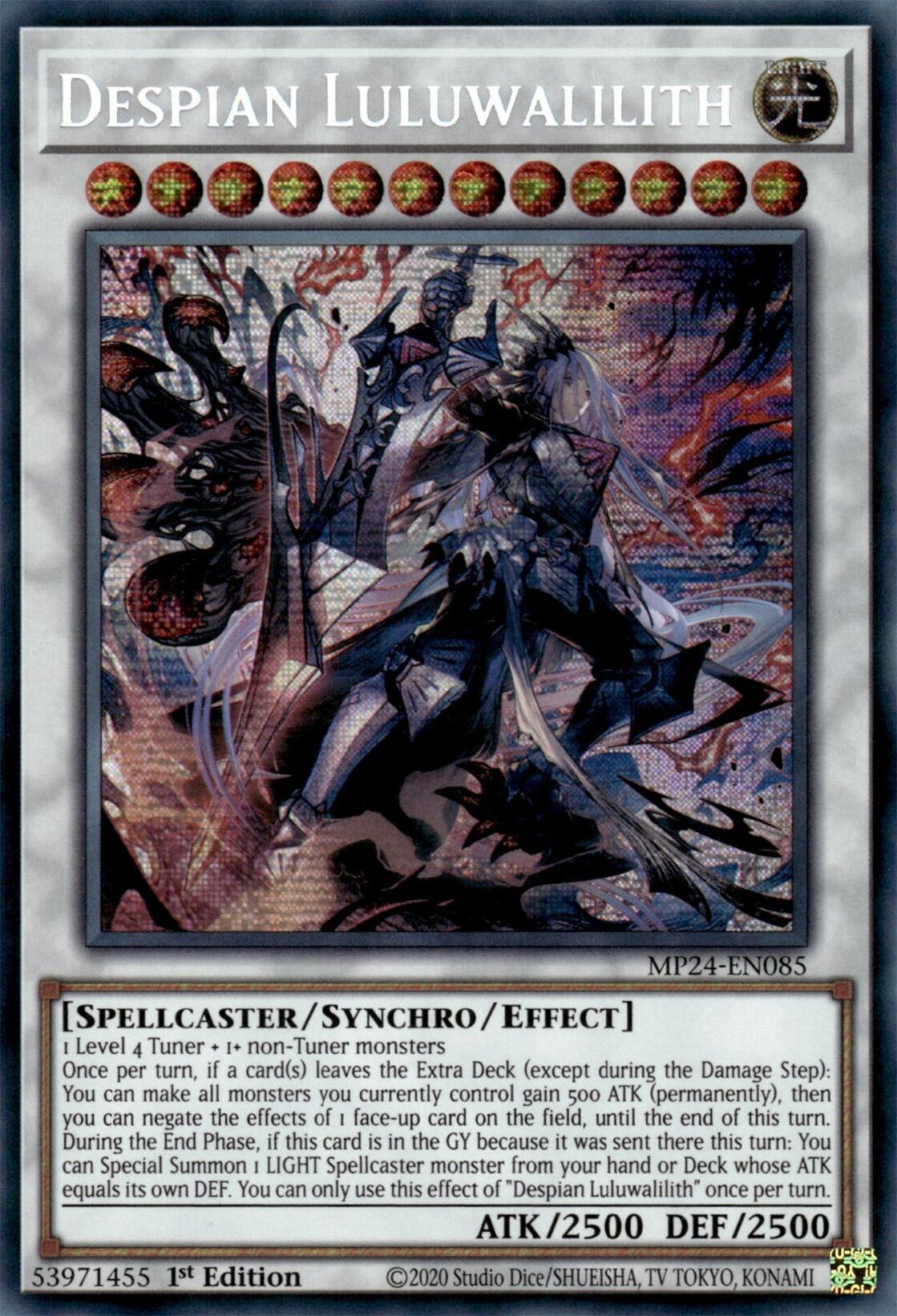 Despian Luluwalilith [MP24-EN085] Prismatic Secret Rare | Fandemonia Ltd