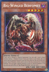 Big-Winged Berfomet [MP24-EN092] Prismatic Secret Rare | Fandemonia Ltd