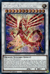 Crimson Dragon (card) [MP24-EN097] Prismatic Secret Rare | Fandemonia Ltd