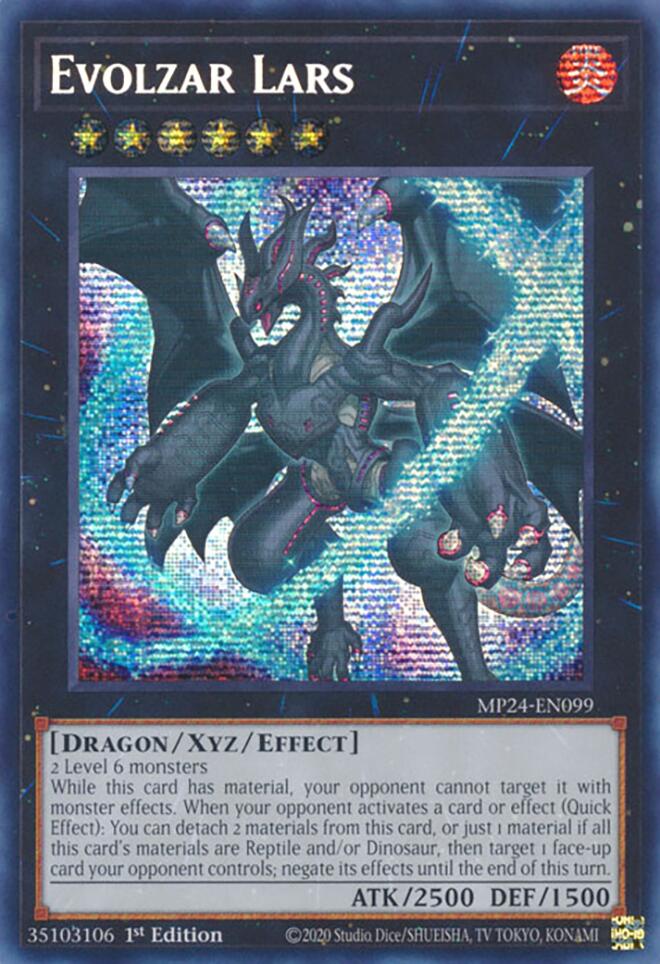 Evolzar Lars [MP24-EN099] Prismatic Secret Rare | Fandemonia Ltd