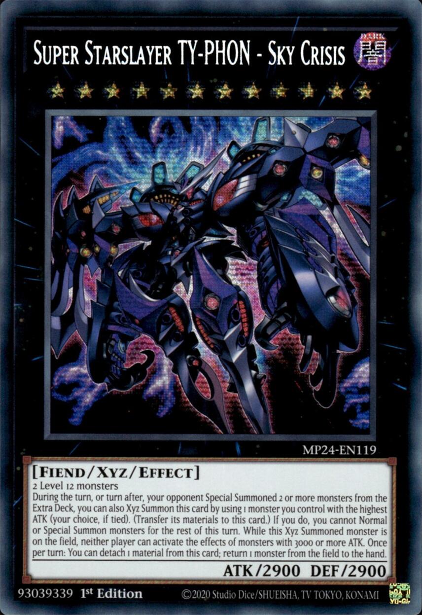 Super Starslayer TY-PHON - Sky Crisis [MP24-EN119] Prismatic Secret Rare | Fandemonia Ltd