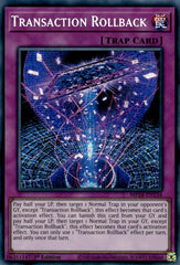 Transaction Rollback [MP24-EN134] Prismatic Secret Rare | Fandemonia Ltd