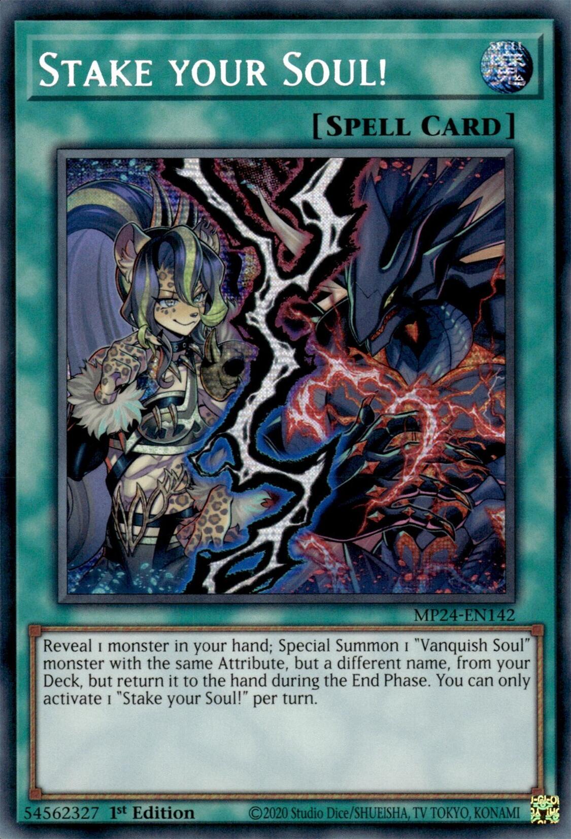 Stake your Soul! [MP24-EN142] Prismatic Secret Rare | Fandemonia Ltd