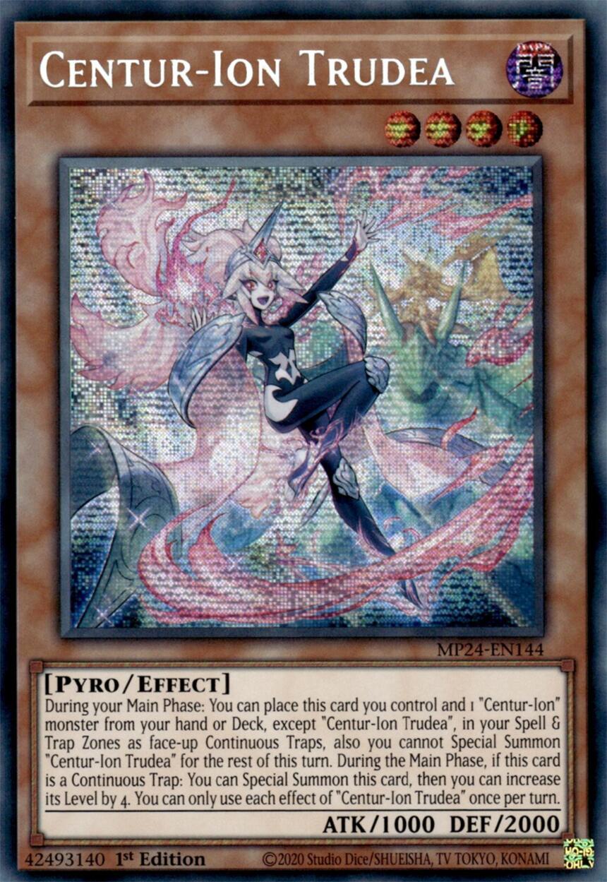 Centur-Ion Trudea [MP24-EN144] Prismatic Secret Rare | Fandemonia Ltd