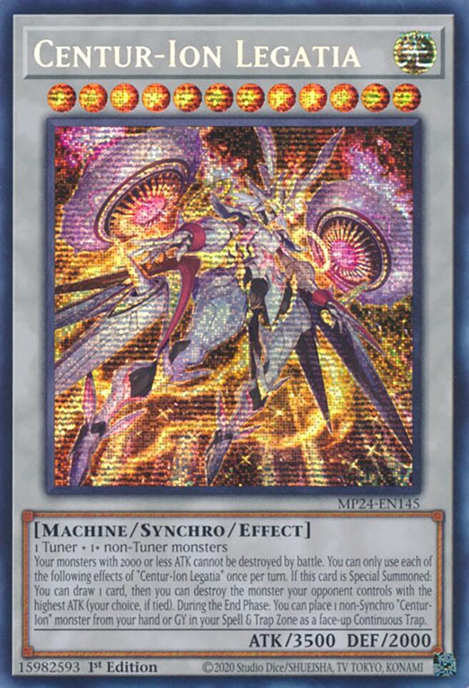 Centur-Ion Legatia [MP24-EN145] Prismatic Secret Rare | Fandemonia Ltd