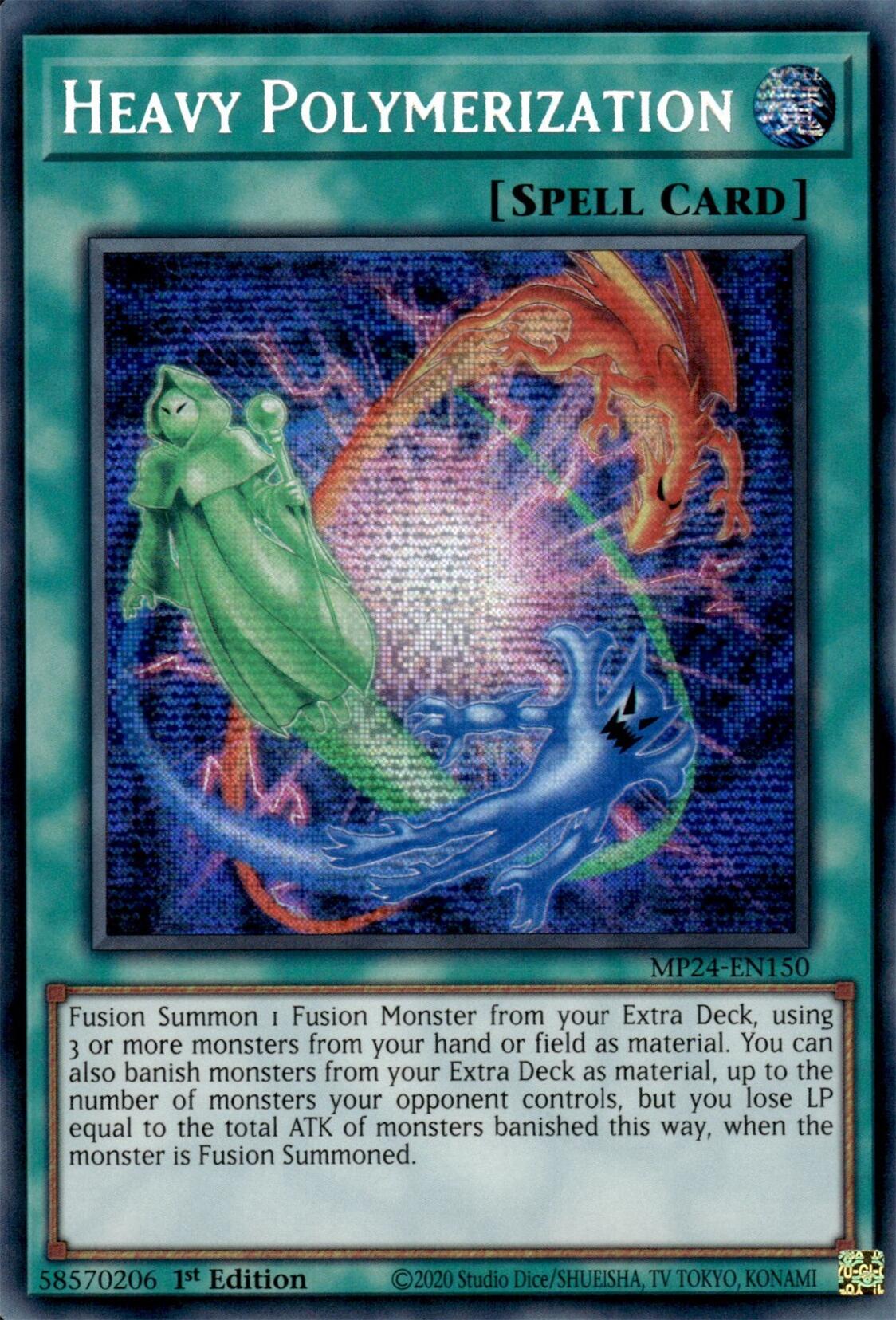 Heavy Polymerization [MP24-EN150] Prismatic Secret Rare | Fandemonia Ltd