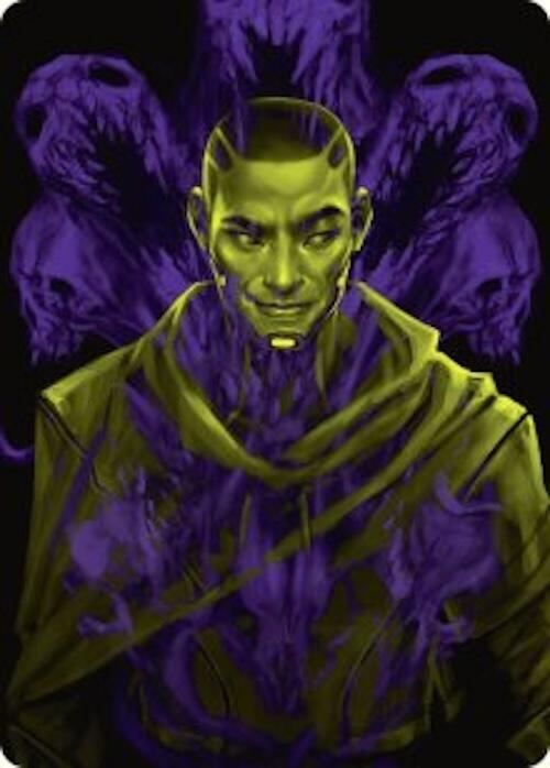 Kaito, Bane of Nightmares Art Card [Duskmourn: House of Horror Art Series] | Fandemonia Ltd