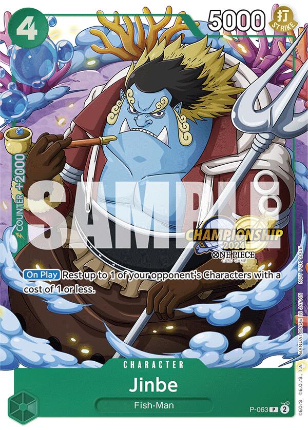 Jinbe (CS 2024 Event Pack) [One Piece Promotion Cards] | Fandemonia Ltd