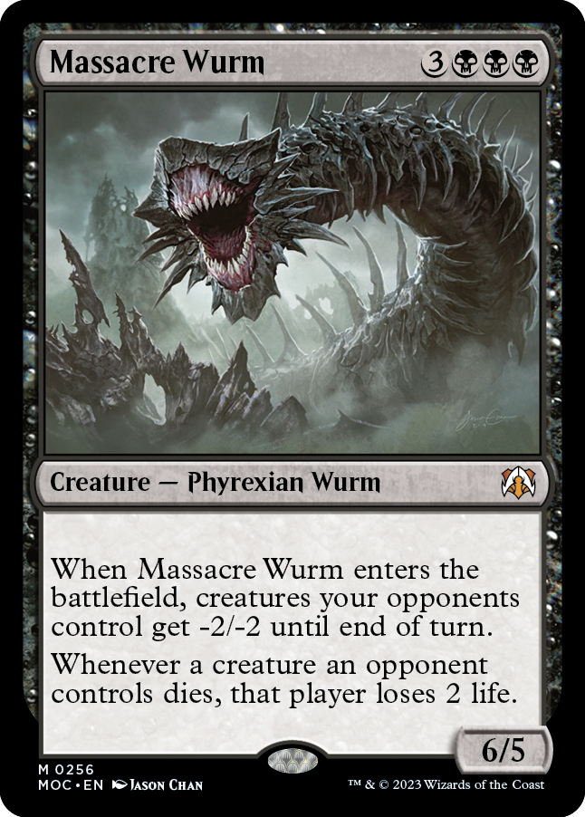 Massacre Wurm [March of the Machine Commander] | Fandemonia Ltd