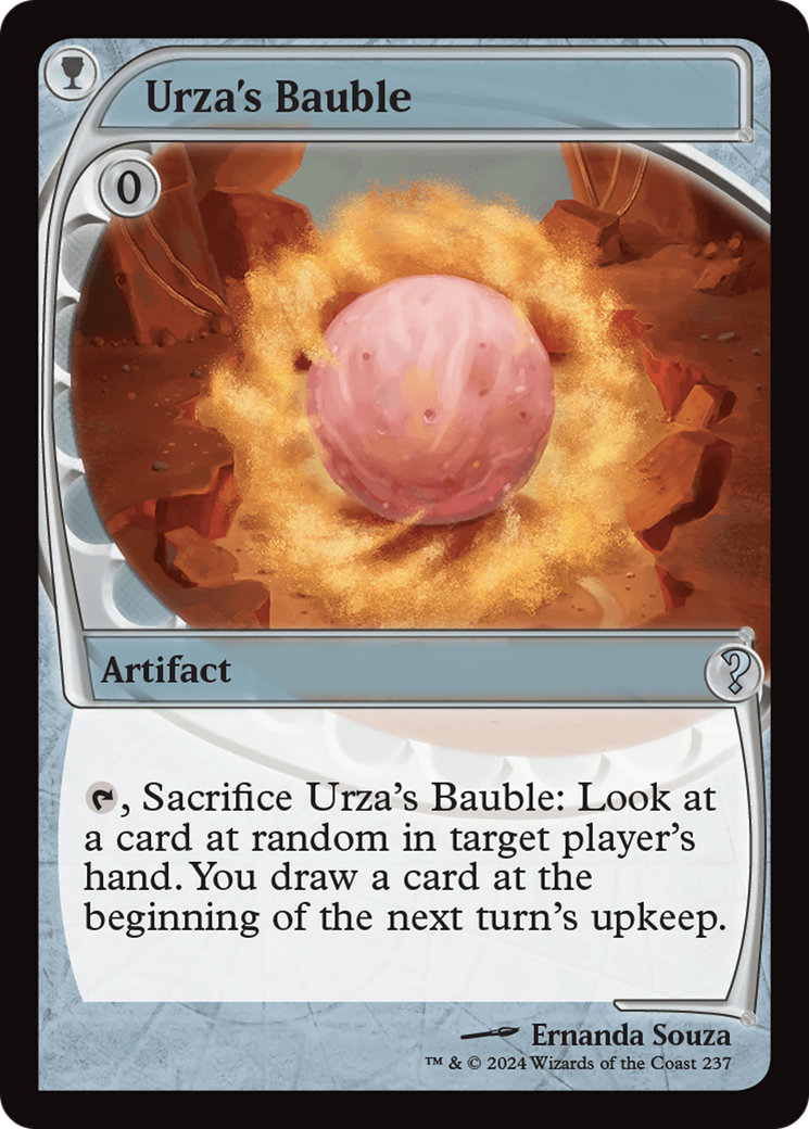 Urza's Bauble (Future Sight) [Mystery Booster 2] | Fandemonia Ltd