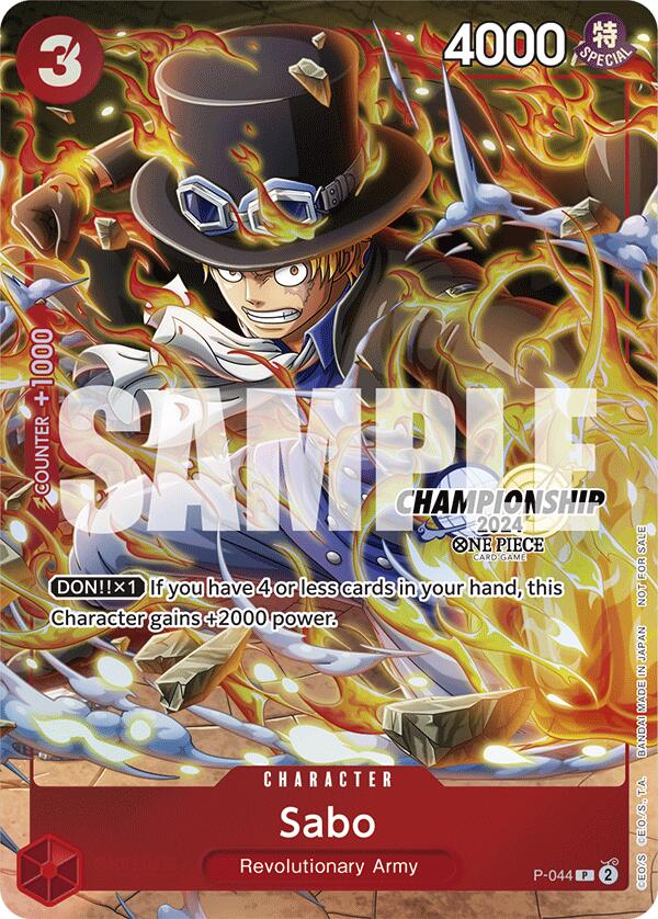 Sabo (CS 2024 Event Pack Finalist) [One Piece Promotion Cards] | Fandemonia Ltd