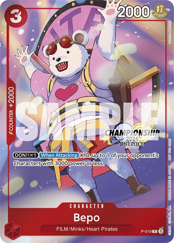 Bepo (CS 2024 Celebration Pack) [One Piece Promotion Cards] | Fandemonia Ltd