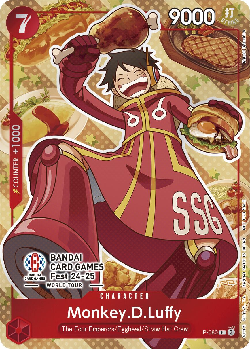 Monkey.D.Luffy (Bandai Card Games Fest 24-25) [One Piece Promotion Cards] | Fandemonia Ltd