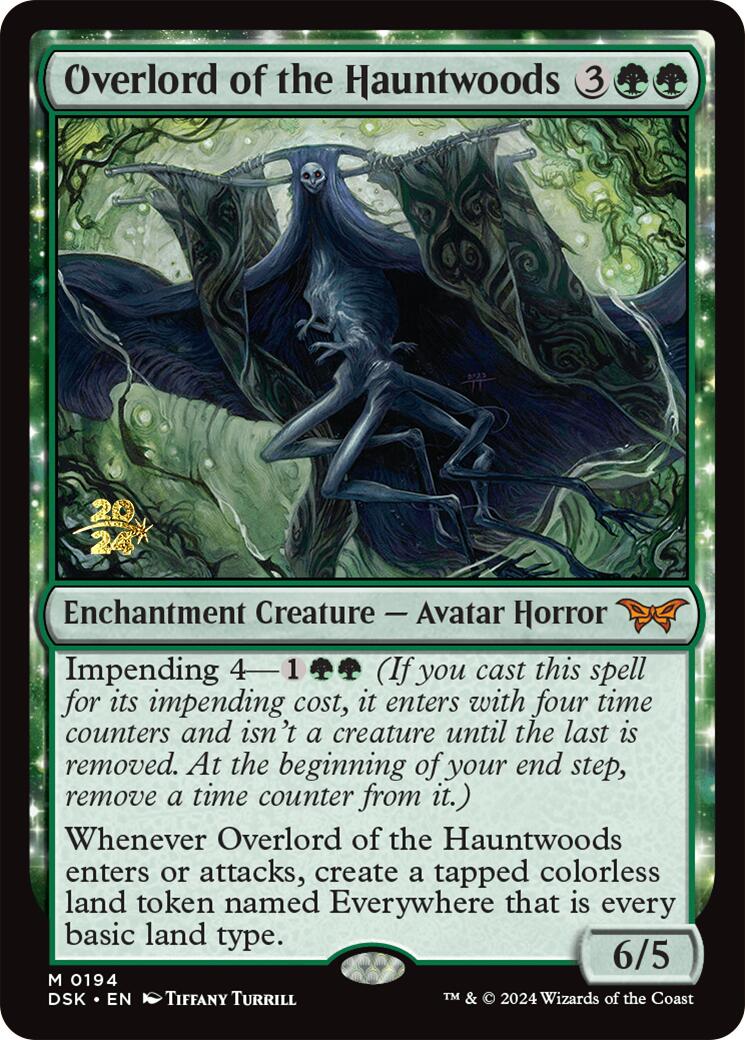 Overlord of the Hauntwoods [Duskmourn: House of Horror Prerelease Promos] | Fandemonia Ltd