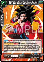 SS4 Son Goku, Confined Warrior (BT26-123) [Ultimate Advent] | Fandemonia Ltd