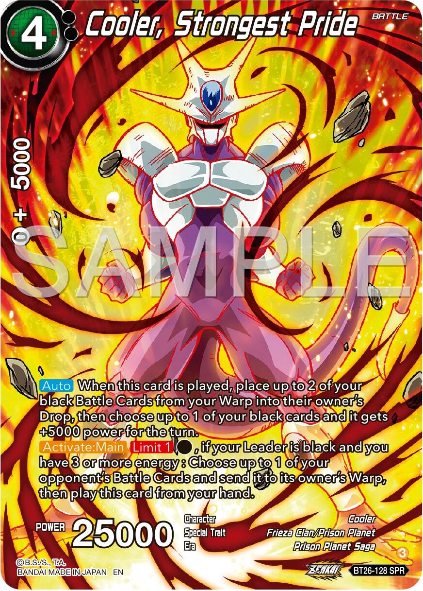 Cooler, Strongest Pride (SPR) (BT26-128) [Ultimate Advent] | Fandemonia Ltd