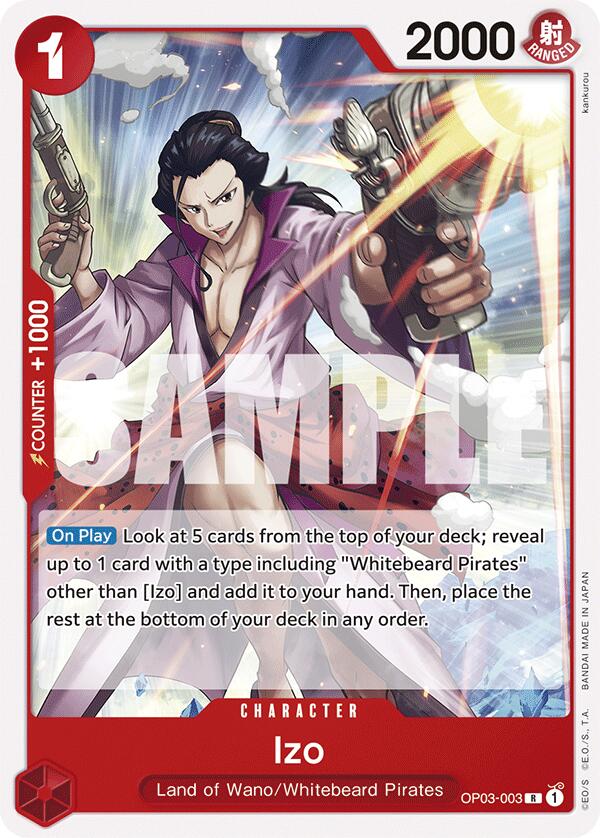 Izo [Starter Deck: RED Edward.Newgate] | Fandemonia Ltd