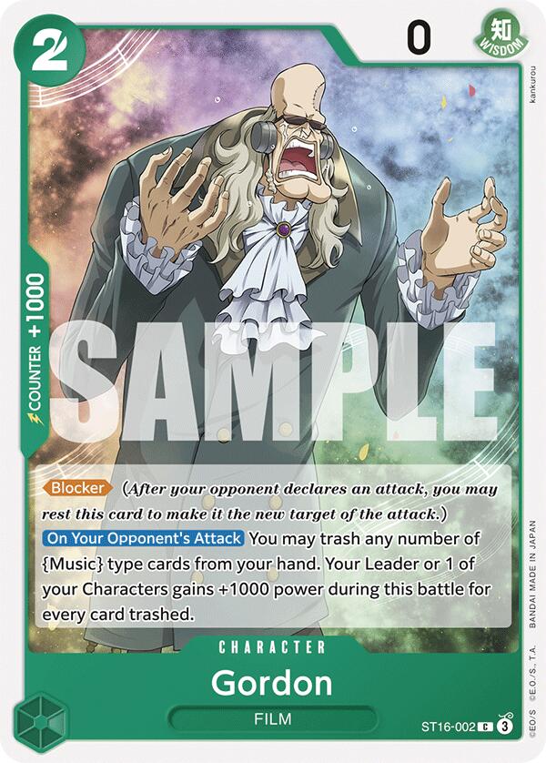 Gordon [Starter Deck: GREEN Uta] | Fandemonia Ltd