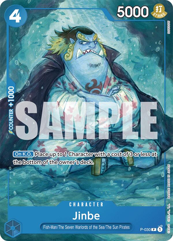 Jinbe [Starter Deck: BLUE Donquixote Doflamingo] | Fandemonia Ltd