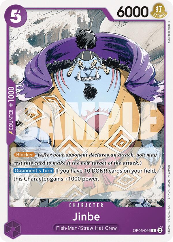 Jinbe [Starter Deck: PURPLE Monkey.D.Luffy] | Fandemonia Ltd