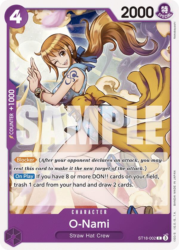 O-Nami [Starter Deck: PURPLE Monkey.D.Luffy] | Fandemonia Ltd