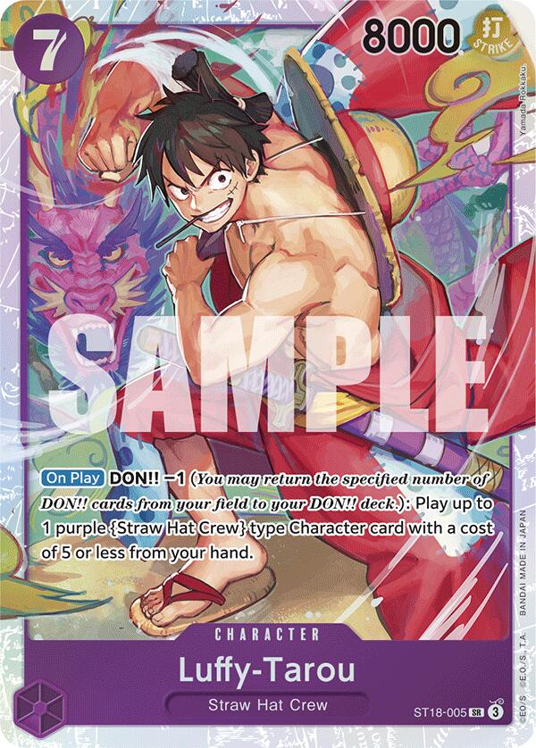 Luffy-Tarou [Starter Deck: PURPLE Monkey.D.Luffy] | Fandemonia Ltd