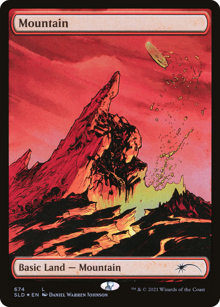 Mountain (674) [Secret Lair Drop Promos] | Fandemonia Ltd