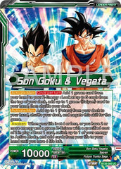 Son Goku & Vegeta // Vegito, Prodigious Fusion (Alternate Art) (BT26-060) [Ultimate Advent] | Fandemonia Ltd