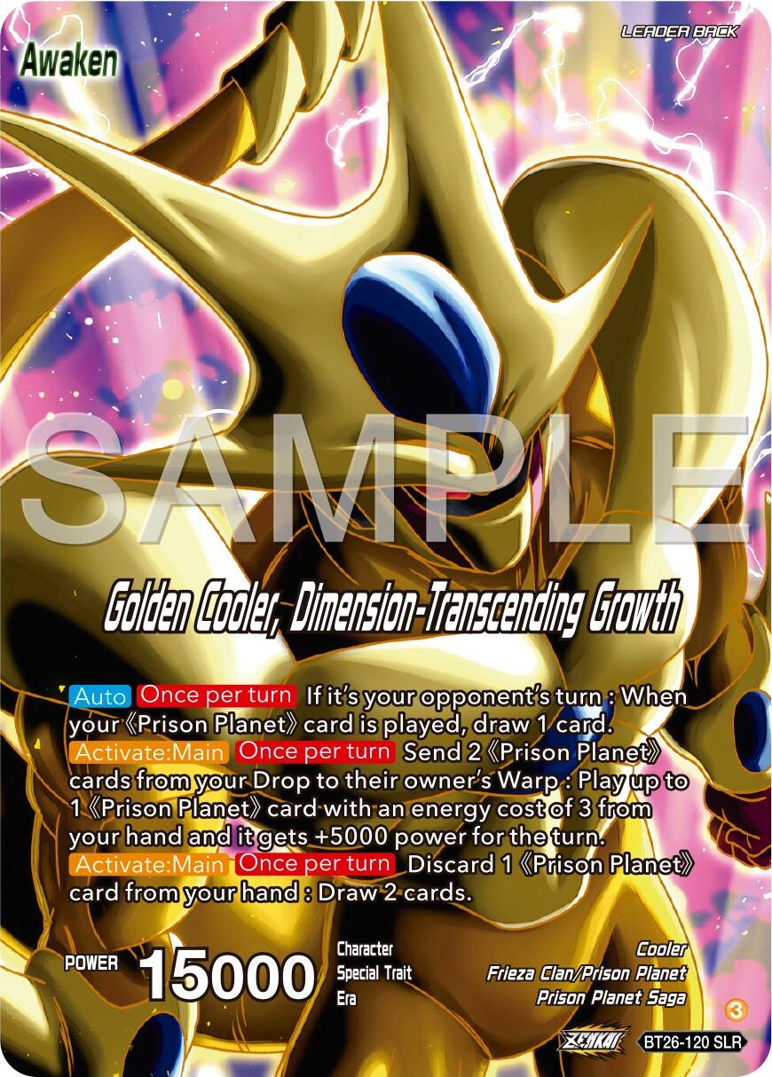 Cool // Golden Cooler, Dimension-Transcending Growth (Alternate Art) (BT26-120) [Ultimate Advent] | Fandemonia Ltd