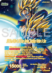 SS Son Goku // SS Son Goku & SS Son Gohan, Battling Father & Son (Alternate Art) (BT26-090) [Ultimate Advent] | Fandemonia Ltd